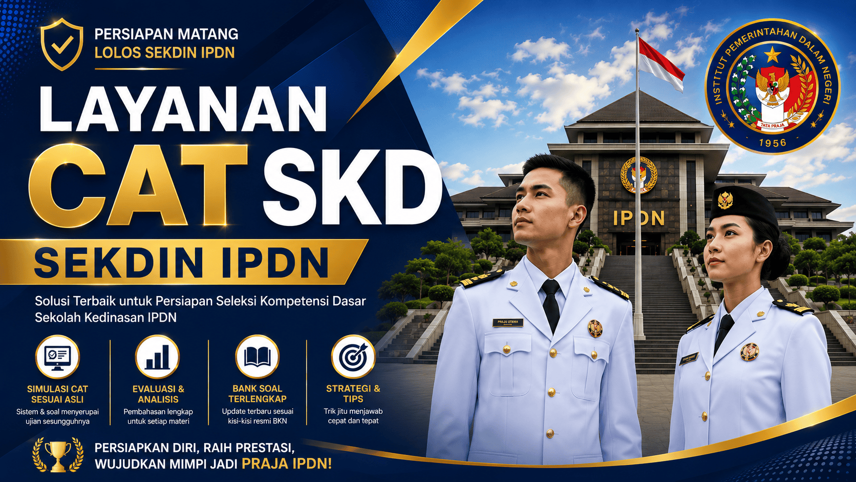 Paket CAT SKD Kedinasan - IPDN