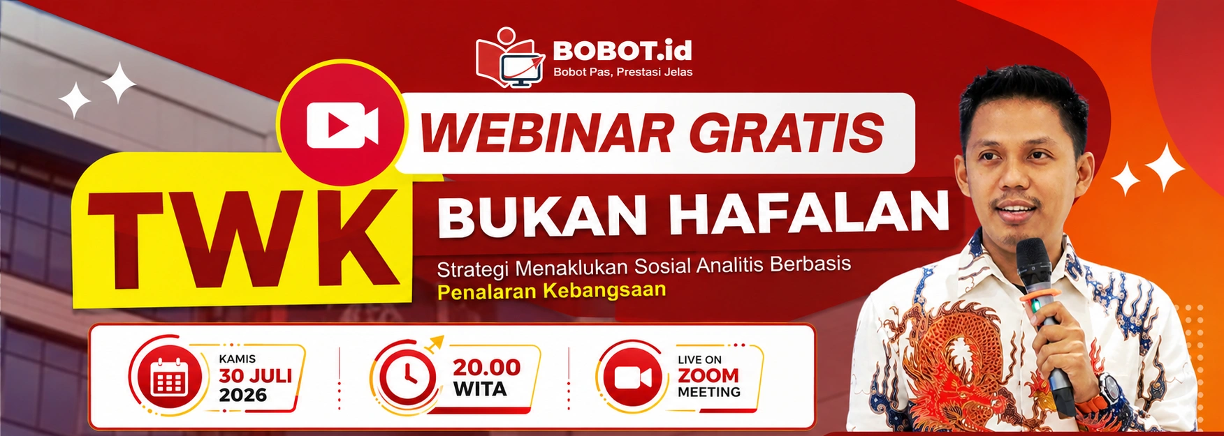 Webinar: TWK Bukan Hafalan
